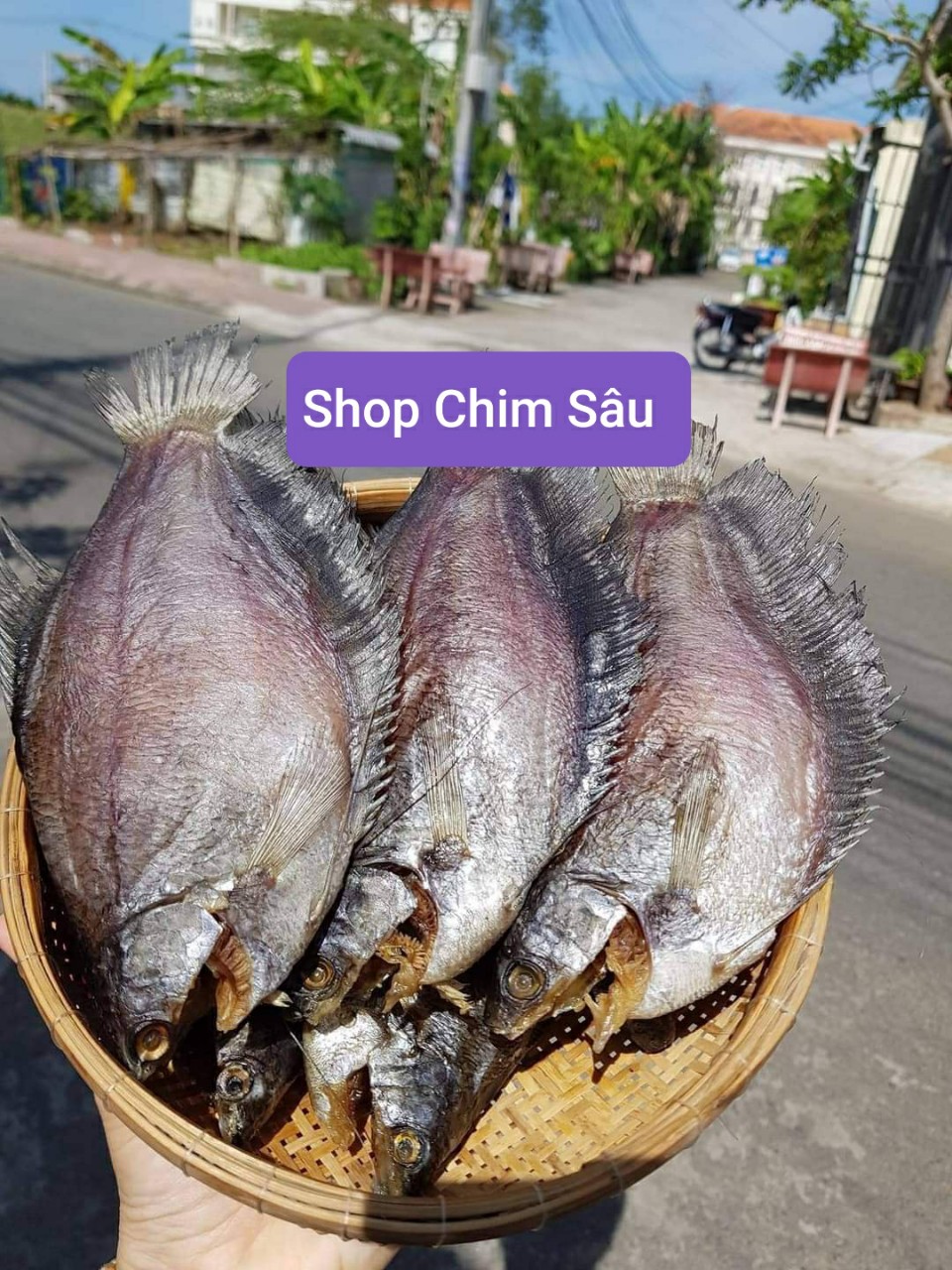 Khô sặc rằn (Sặc bổi)Cà Mau ( Loại 11 đến 12 con/kí)