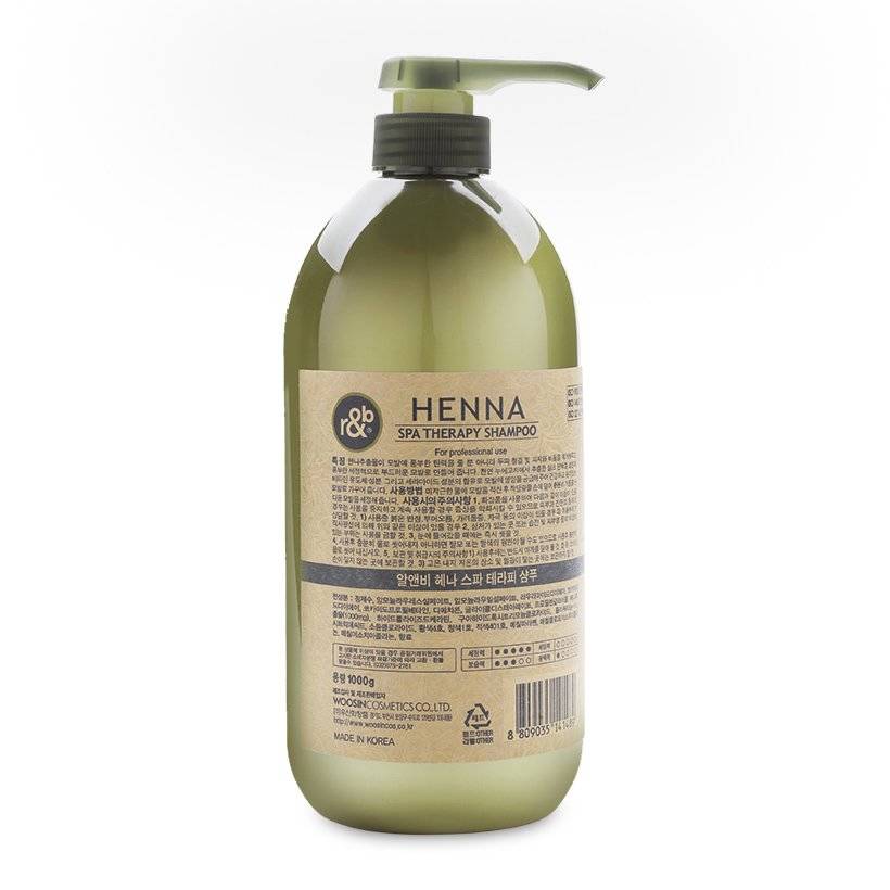 Dầu Gội Thảo Dược R&B Henna 1000ml