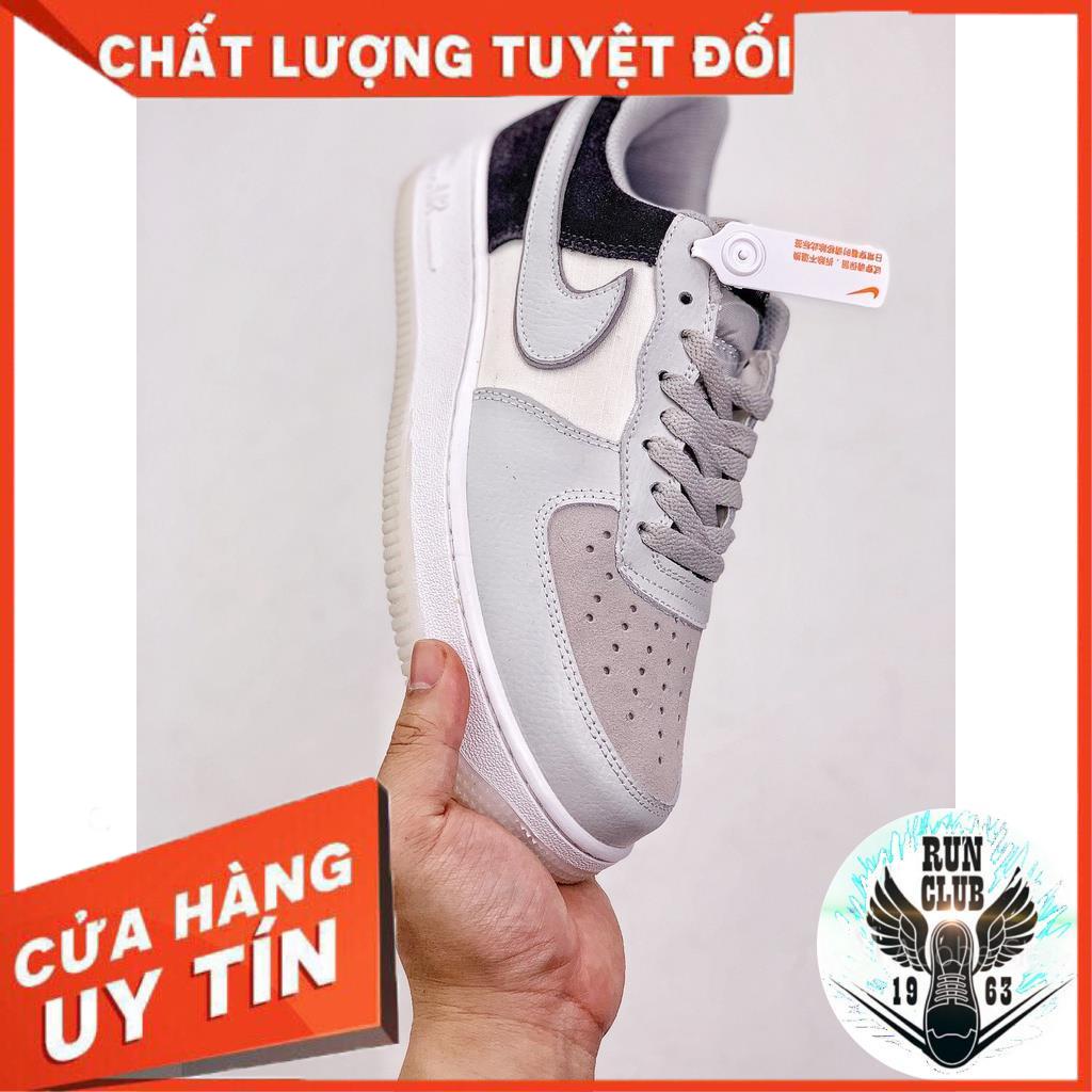[VIDEO ẢNH THẬT+HỘP BẢO VỆ+FREESHIP] giầy thể thao Force 1 trắng gót đen thời trang nam nữ
