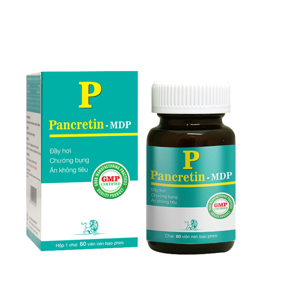 Pancretin - mdp chống đầy hơi, ăn không tiêu