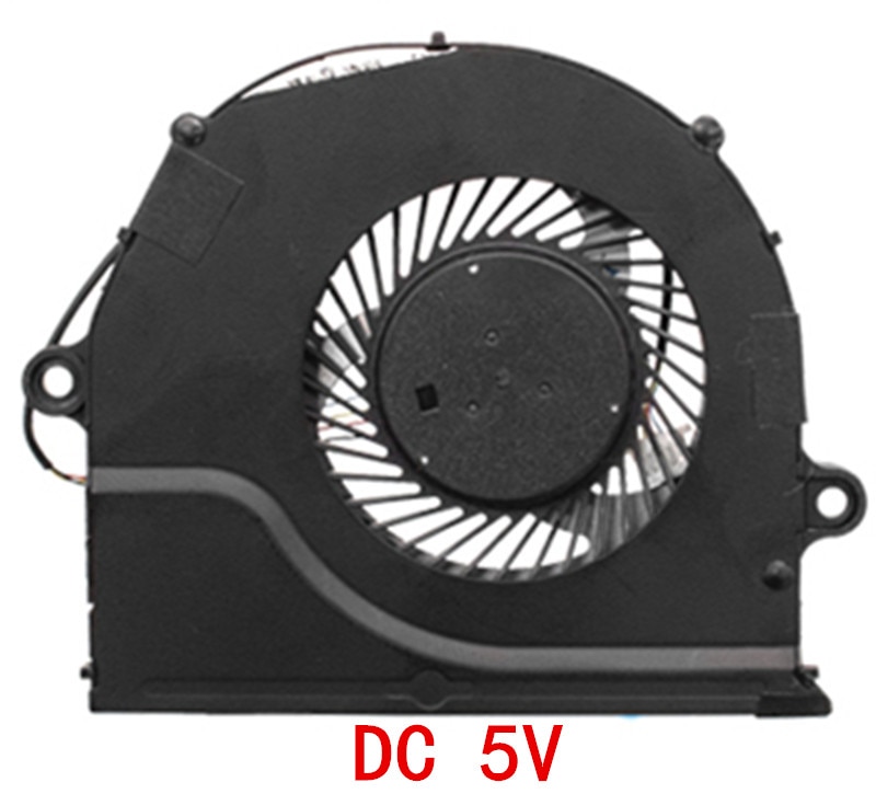 Laptop cpu cooling fan for asus rog strix fx63vd fz63vd gl503 gl503vd fx503 fx503vd dfs521212mp0t-fka5 fk6p dc 12v 0.4a 4pin