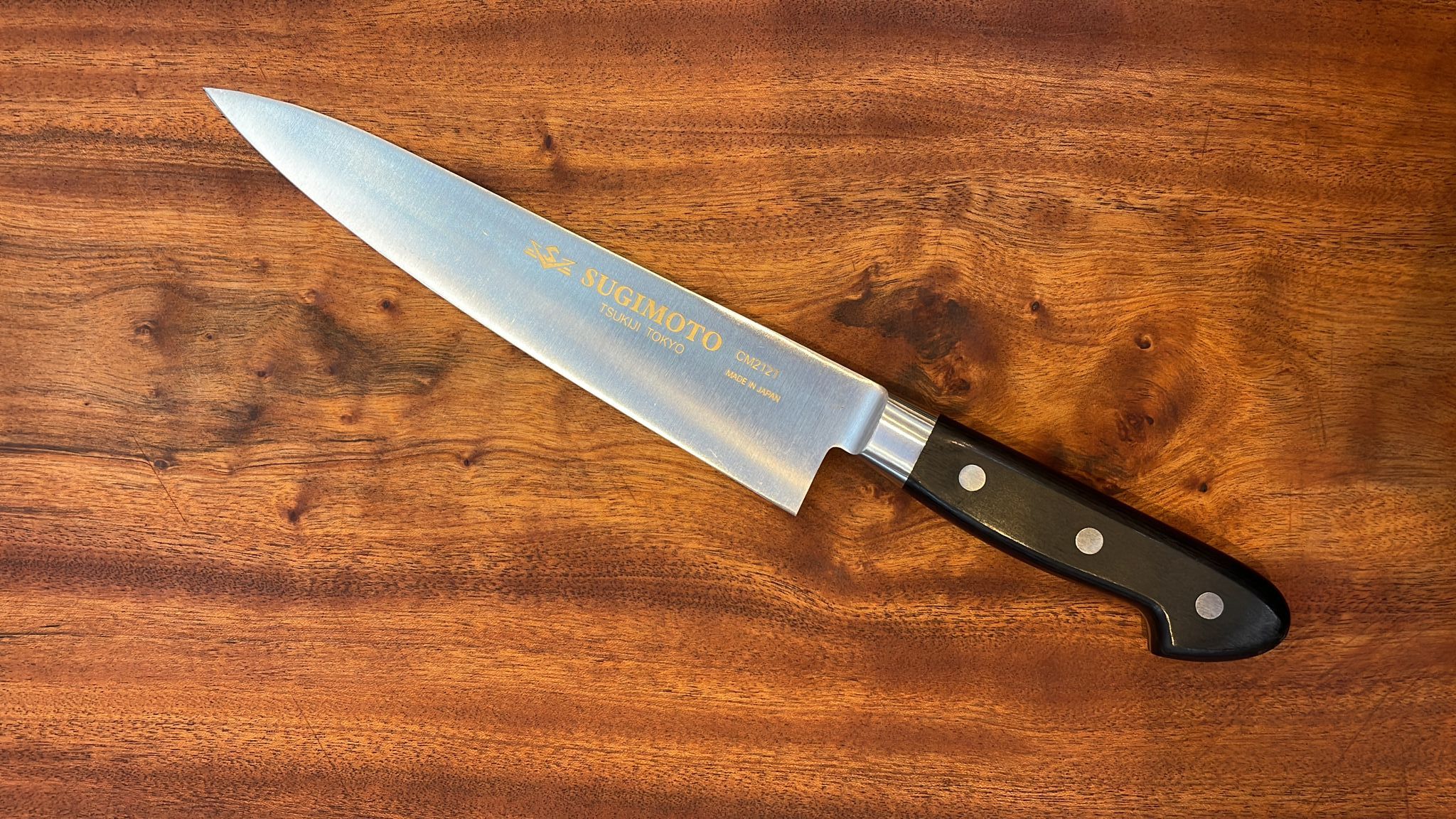 Sugimoto (CM2121) Gyuto/Chef Knife 210mm, Western Style Handle