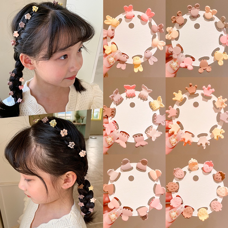 Set 10 / 50 / 60 Kẹp Tóc Mini Dễ Thương Cho Bé Gái
