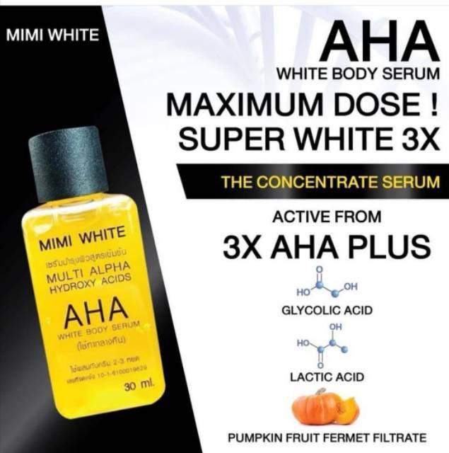 Serum kích trắng da Thái Lan - AHA Whitening Serum