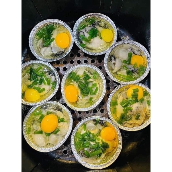 50 Đế giấy bạc bánh tart dùng 1 lần