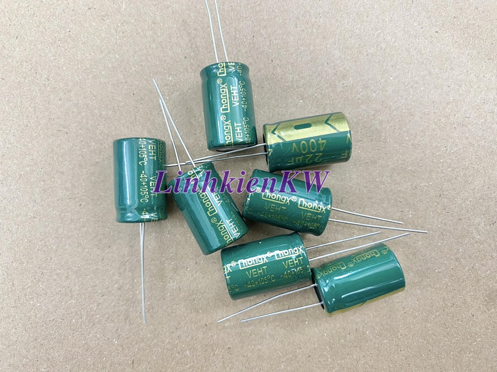 10 con Tụ Hóa 22uf 400v Mới, Chính Hãng.