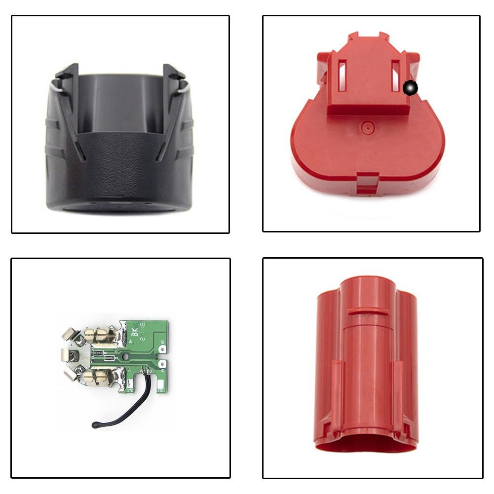 Three cell Battery Shell with PCB Perfect for Milwaukee 12V Li ion Battery