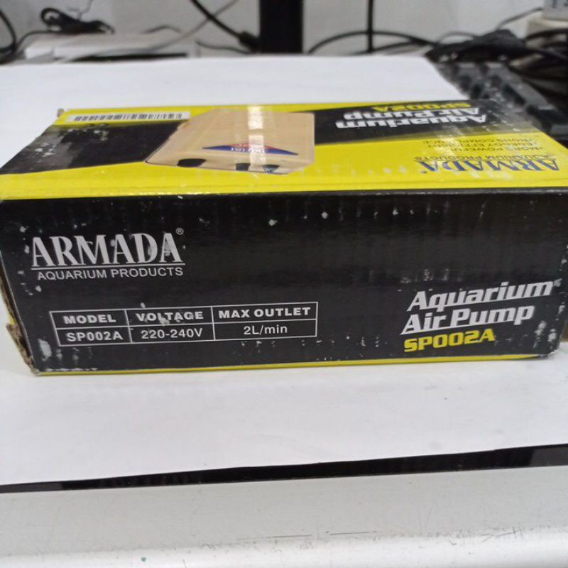 ARMADA SP 002 A Airpump Udara Airpump aerator Baterai DC PUMP