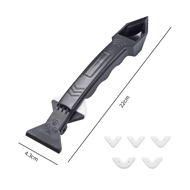 Metal scraper, scraper, glass scraper, angle and residual scraper, beautiful sewing tool set Scraper board