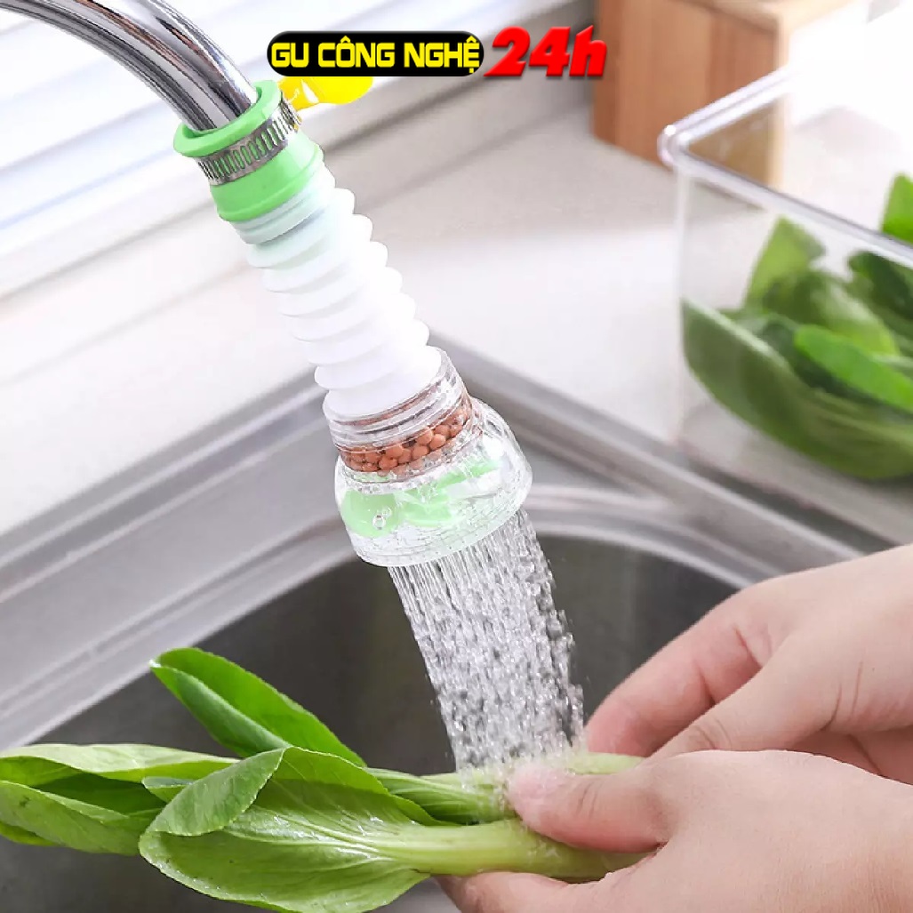 Đầu Lọc Nước Trực Tiếp Tại Vòi 6 Tầng Lọc - Dụng cụ lọc nước tại vòi, Lọc nước tại vòi, lọc sạch cặn bã