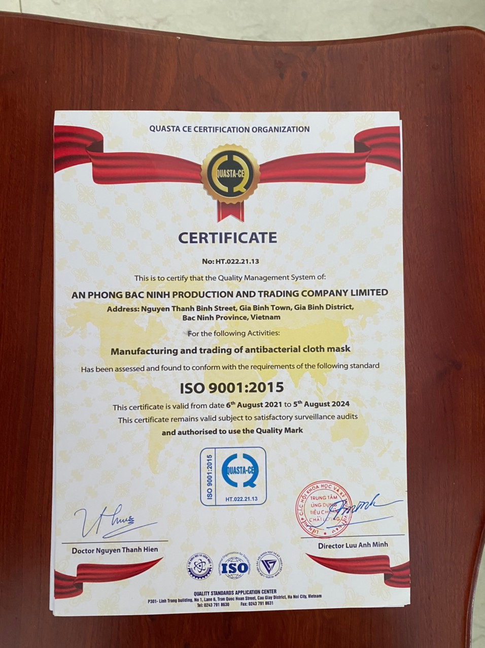 1 thùng 300 chiếc KT 4D KF94 An Phong (chính hãng)