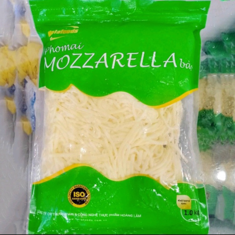 1Kg Phô mai Mozzarella bào sợi (giao tphcm)