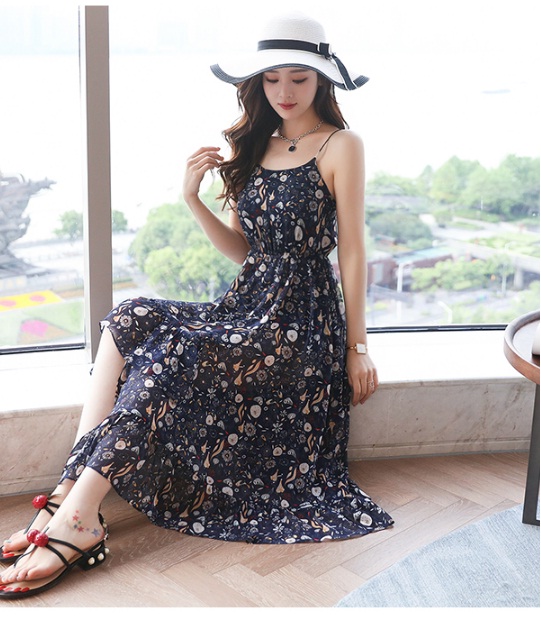 ĐẦM MAXI HỌA TIẾT BEYEU1688 - BY8069