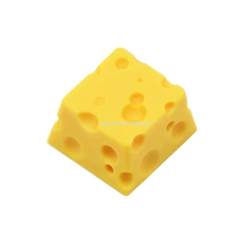 2023new resin keycap esc mechanical keyboard key caps for cherry mx switches keyboards diy key personality cheese cake r4