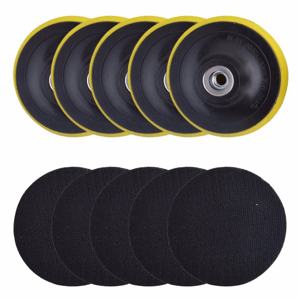 Sarahbowsh 3/4/5/6/7 ''chuyên nghiệp tự động xe M14 Pad đánh bóng Buffing gai dính tấm lót