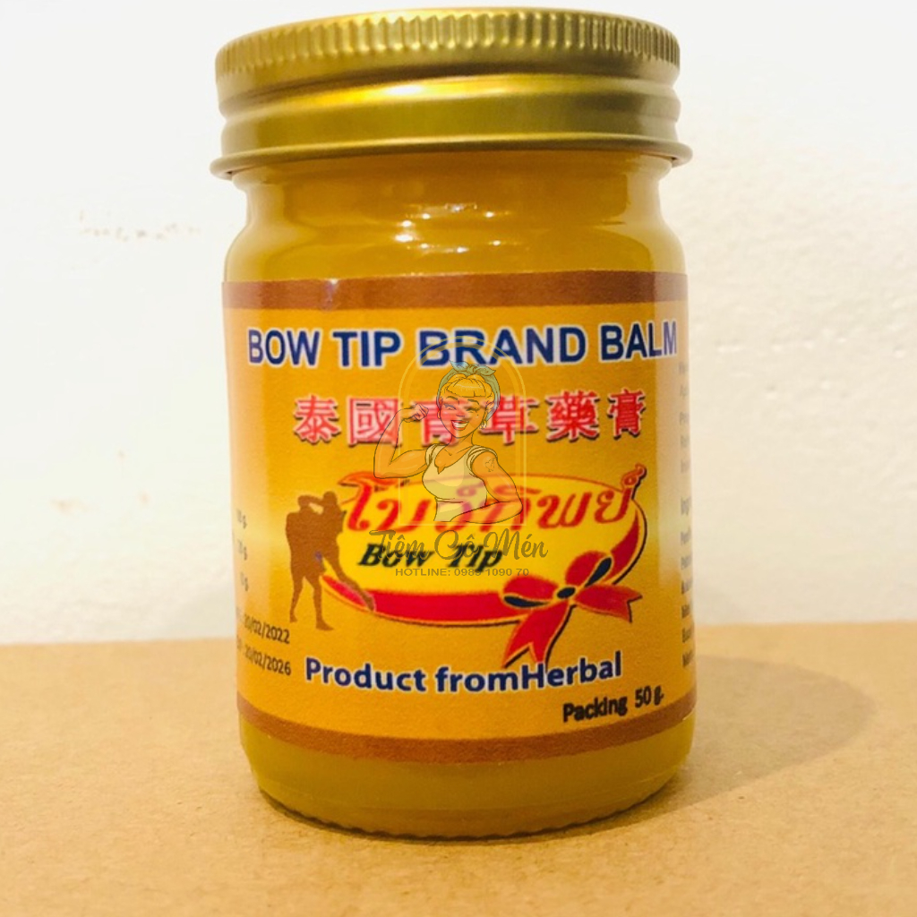 DẦU CÙ LÀ THẢO DƯỢC BOW TIP THÁI LAN - DẦU THÁI LAN 50GR