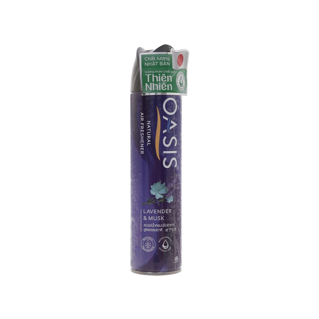 Xịt Phòng Oasis Natural 320ml