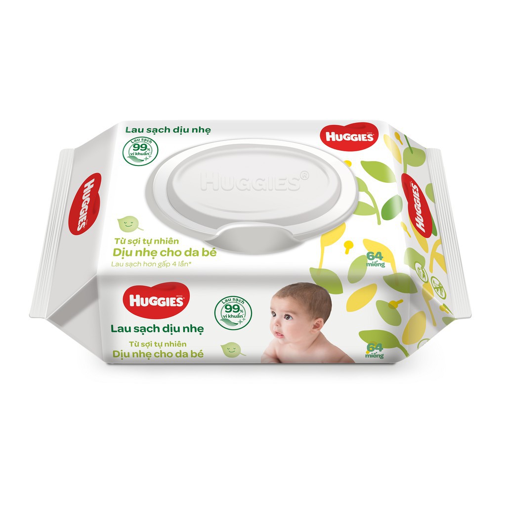 Khăn ướt Huggies 64 miếng