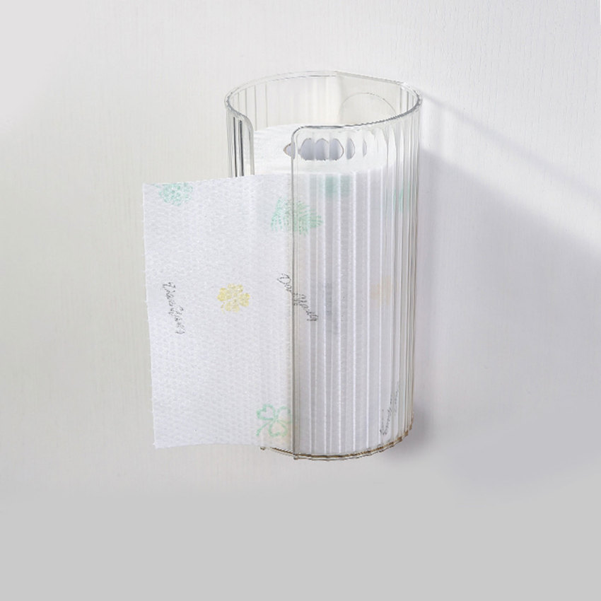 Hộp lưu trữ túi rác treo tường nhà bếp nhựa phòng tắm túi đựng rác tiện lợi container lưu trữ nhà