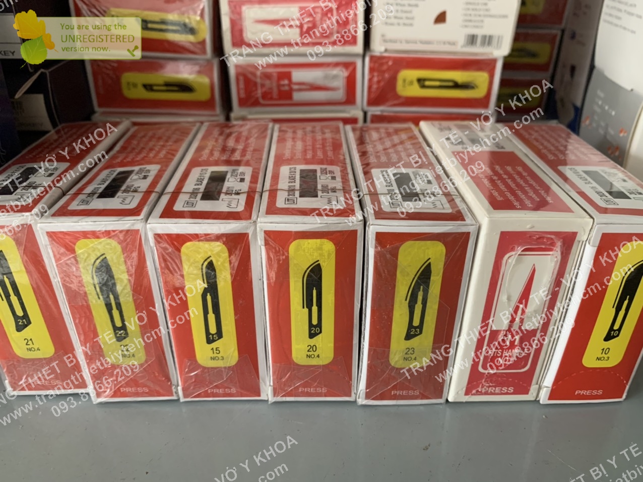 Lưỡi Dao mổ Doctor số 10 - 23 (Hộp 100 cái)