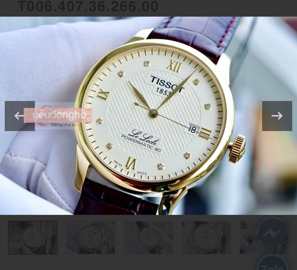 Núm chỉnh giờ đồng hồ Tissot các loại