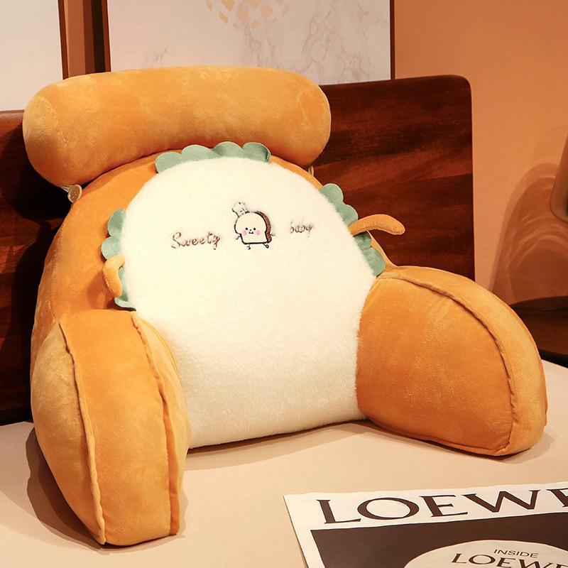 Sleeping pillow for girls on the bed Soft pillow for bed cushion back pillow for students detachable and washable dormitory.