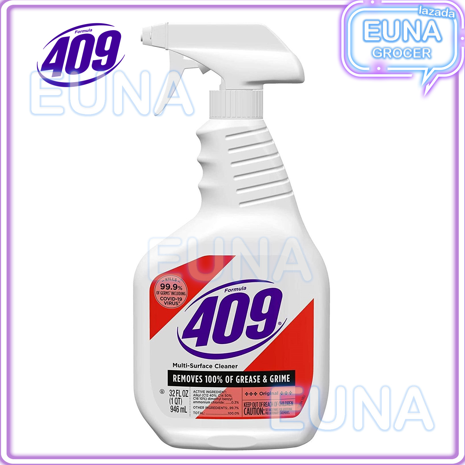 Formula 409 Multi-Surface Cleaner Spray Bottle 946ml [USA] | Lazada