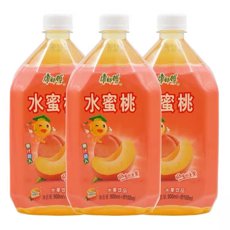 Nước Ép Đào Thanh Mát - chai 1 lít