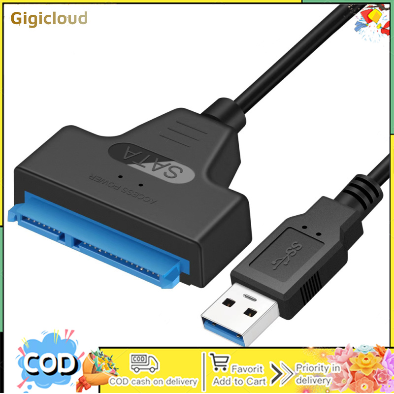 Usb 3.0 to sata adapter cable sata cable converter sata to usb 3.0 external converter cable for 2.5" ssd hdd drives