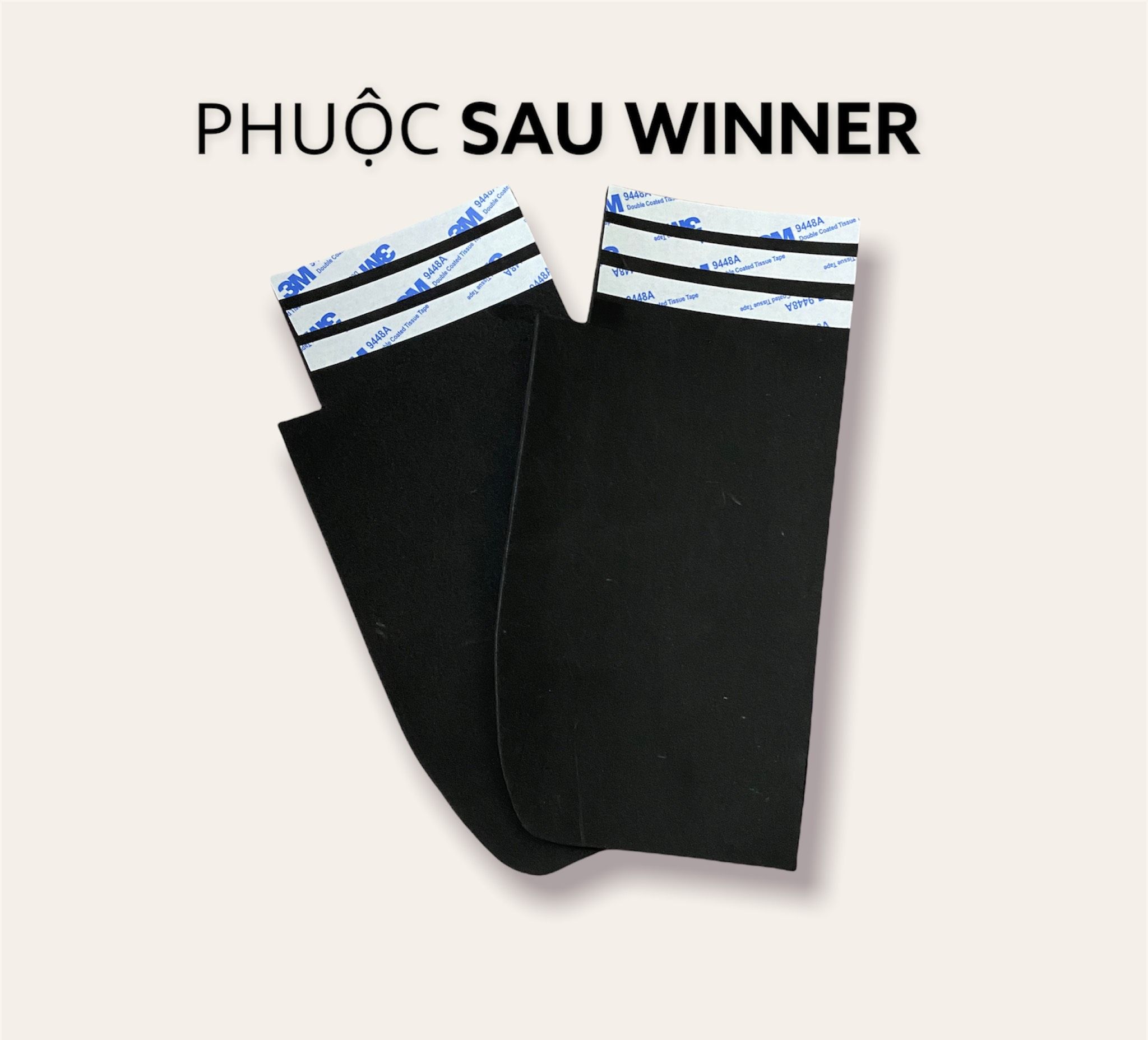 Miếng dán chắn bùn phuộc sau xe Winner