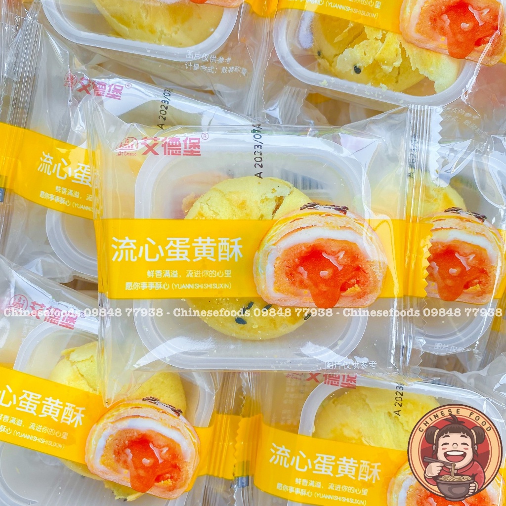 Bánh trứng chảy Đài Loan ngon tan chảy