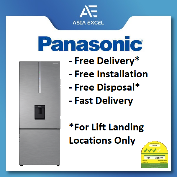 panasonic 417l fridge