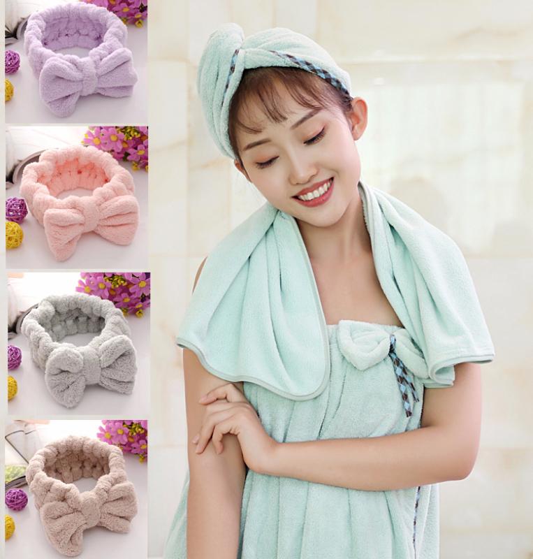 Khăn Tắm Có Thể Mặc Có Thể Quấn Hơn 100% Cotton Mềm Mại Siêu Hút Nước Áo Ngực Nữ Cá Tính Người Lớn Thay Đổi Nhiều Kiểu Dáng Đáng Yêu Kiểu Hàn Quốc Váy Tắm