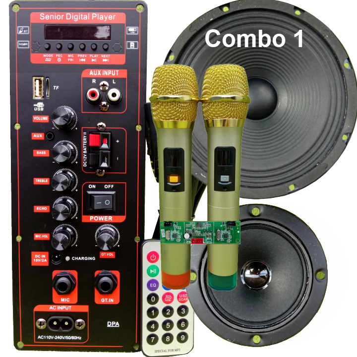 Mạch loa kéo 2 tấc 5 HA8622 nguồn xung