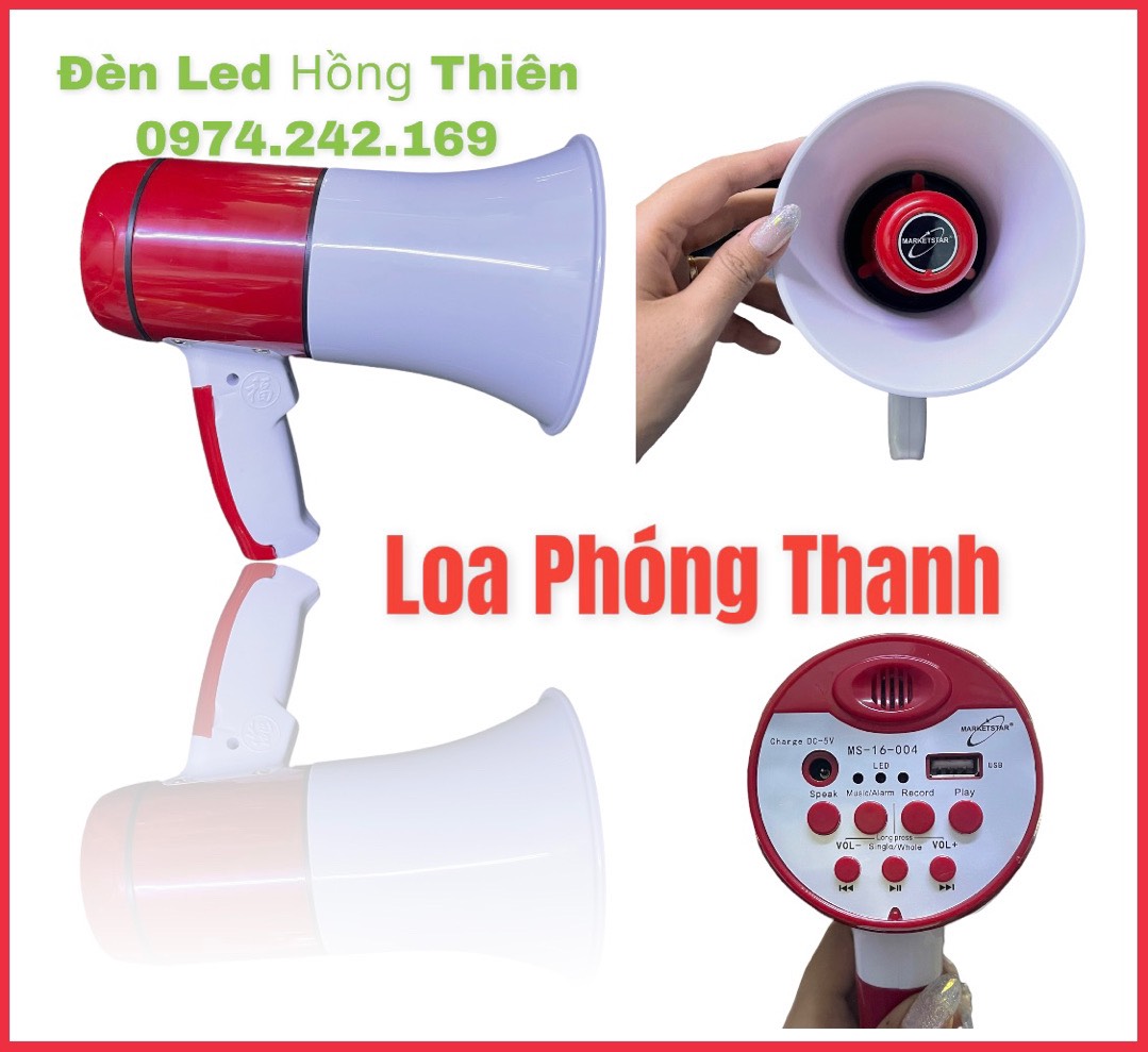 LOA PHÓNG THANH CẦM TAY MEGAPHONE MS-16-004