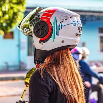 Mũ bảo hiểm 3/4 YOHE 851 (màu tem) - GARA20