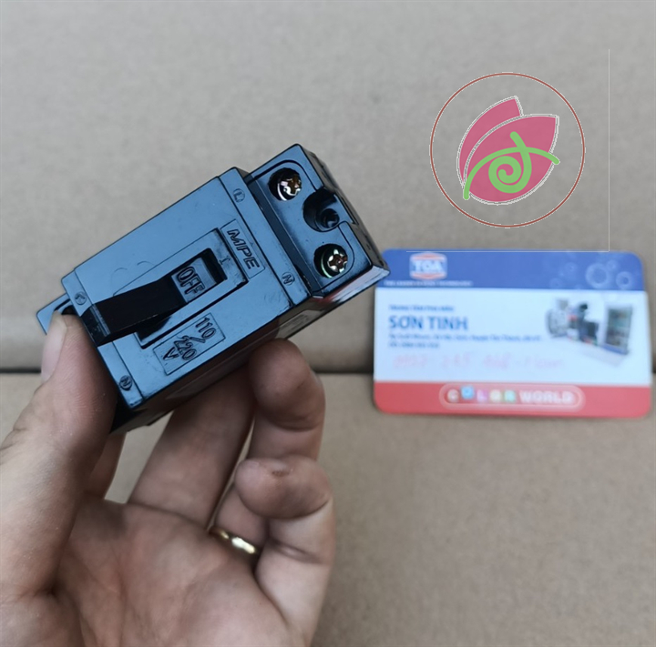 Cầu dao an toàn aptomat át hb cb cóc mpe 15a 20a 30a 40a