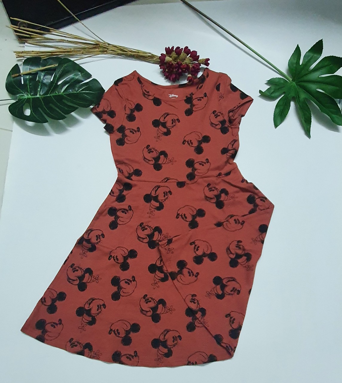Váy thun xòe bé gái từ 5-7 tuổi (15-22kg)