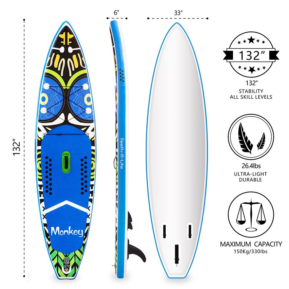 Ván chèo đứng bơm hơn Funwater MONKEY - Thuyền SUP chính hãng