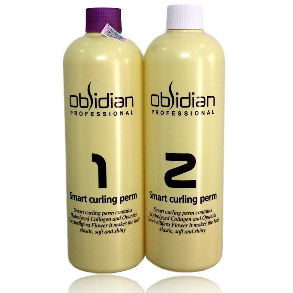 Thuốc uốn 3D Obsidian Smart Curling Perm 500ml/500ml(2023)