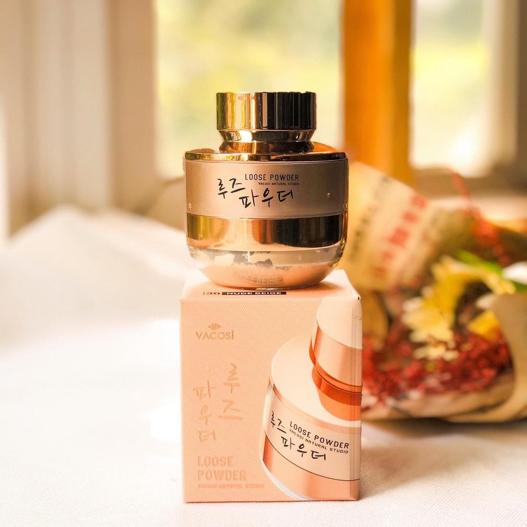 Phấn Phủ Bột Siêu Mịn Kiềm Dầu Vacosi 12G - VP09