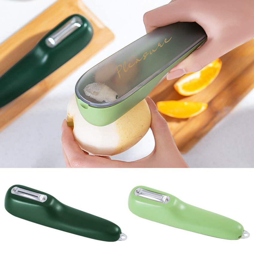 Multifunctional Storage Peeling K/N/I/F/E Type Peeling K/N/I/F/E With Storage Box Vegetable Fruit Peeler Supplies Household Kitchen Tool