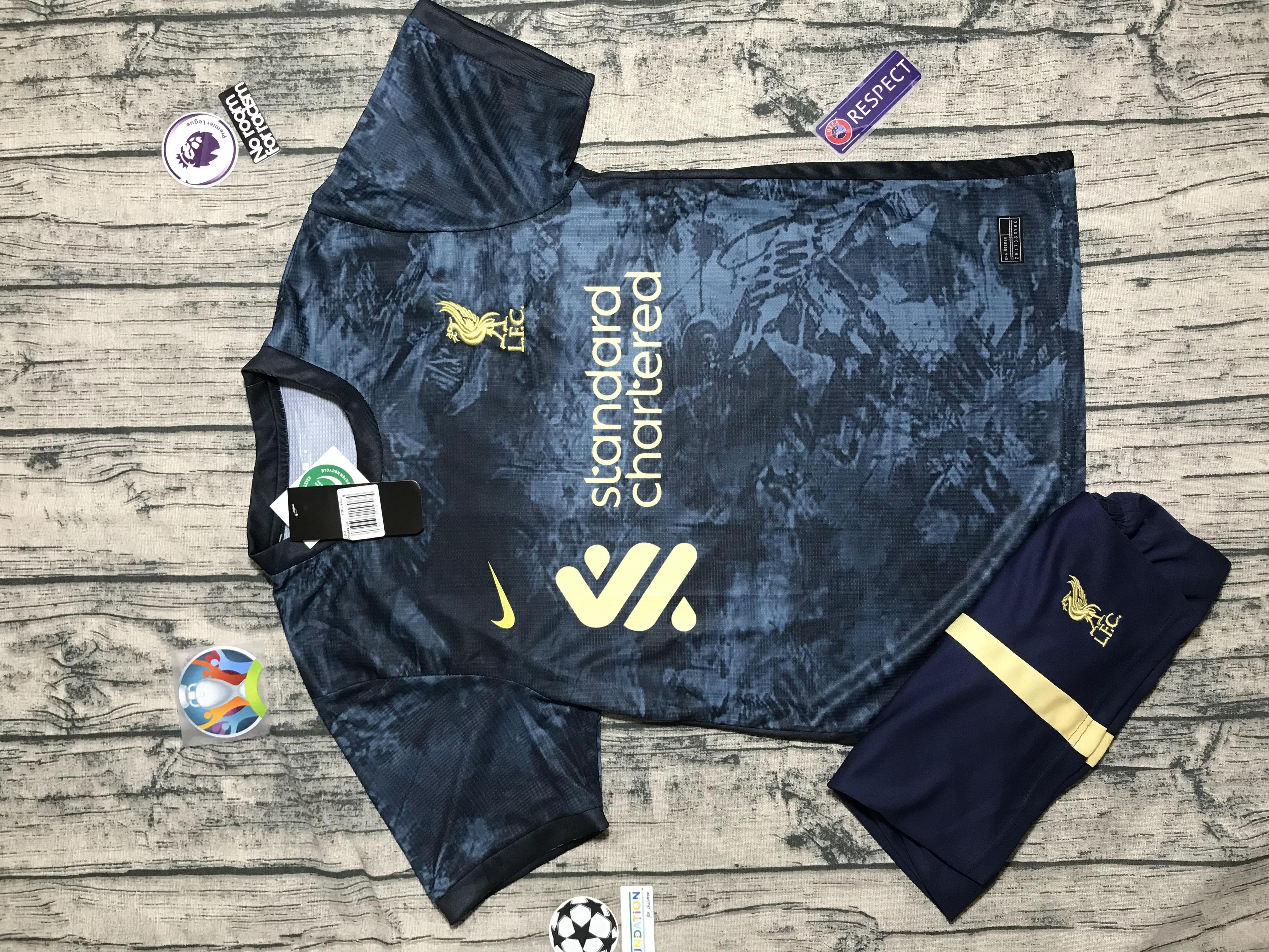 Áo Bóng Đá CLB Liverpool -Đỏ 2021 2022 Mới- Chất Polyeste Cao Cấp - Co Giãn 4 Chiều