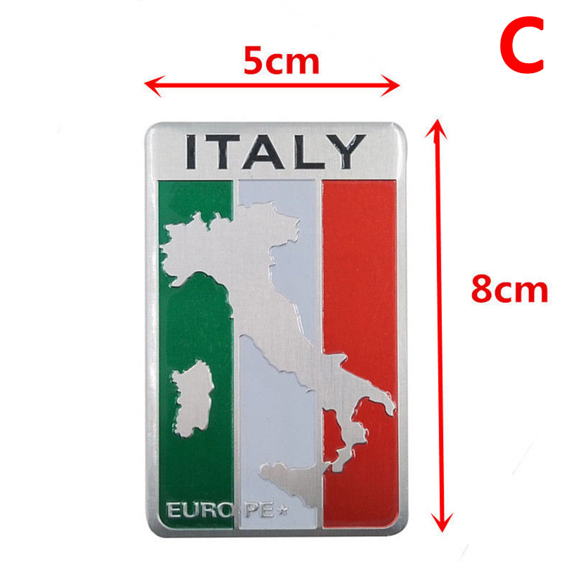 Aluminum%203D%20Metal%20ITALY%20Italian%20Flag%20Sticker%20Emblem%20Badge%20Decal%20Car%20Decorate%20XINYAN%20-%20Image%206