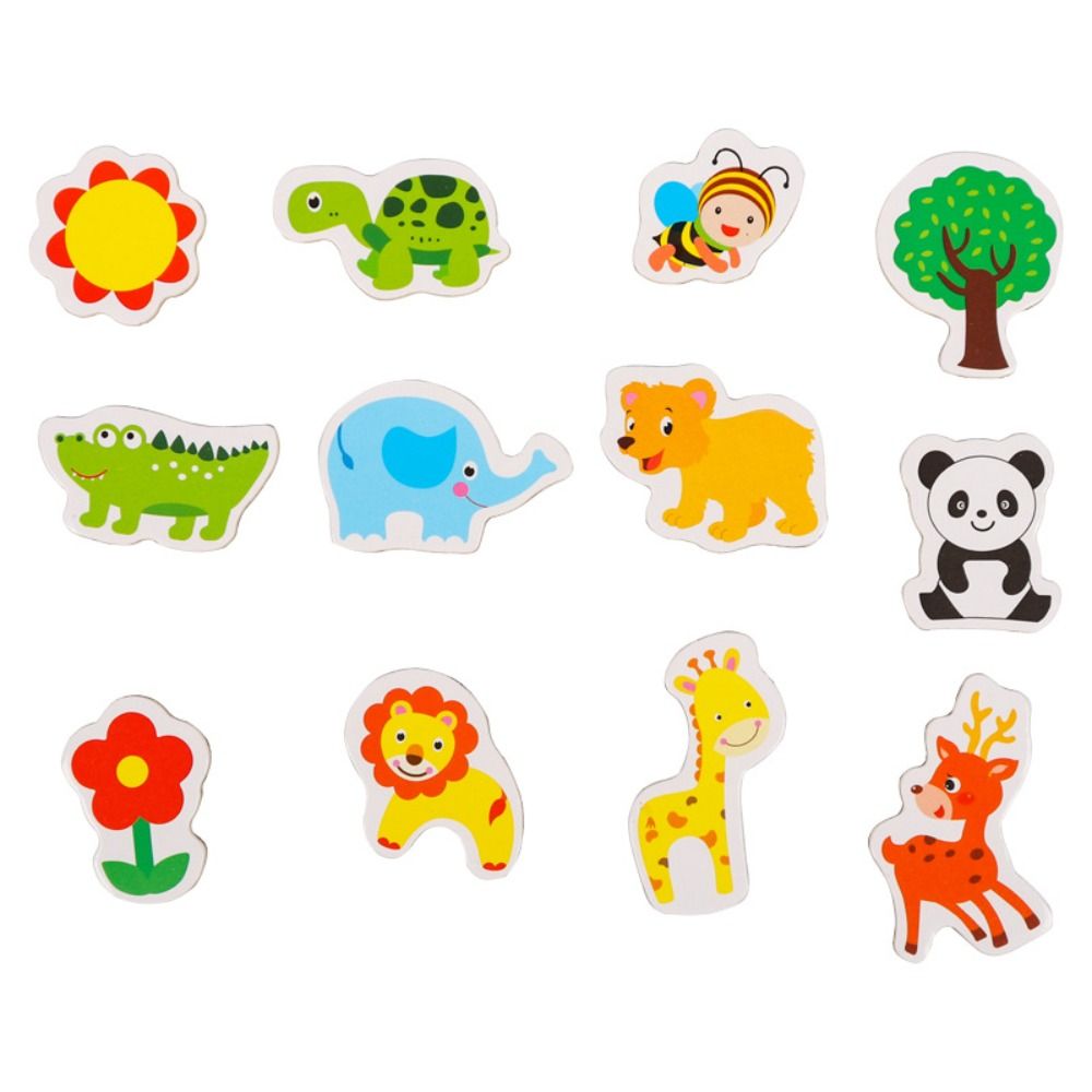 SHI RUI Creative Marine Animal Thickened Kindergarten Crafts 3D Stereoscopic Design ic Strong Firm Adsorption ic Sticker Marine Animal Sticker Children's Toy Refrigerator