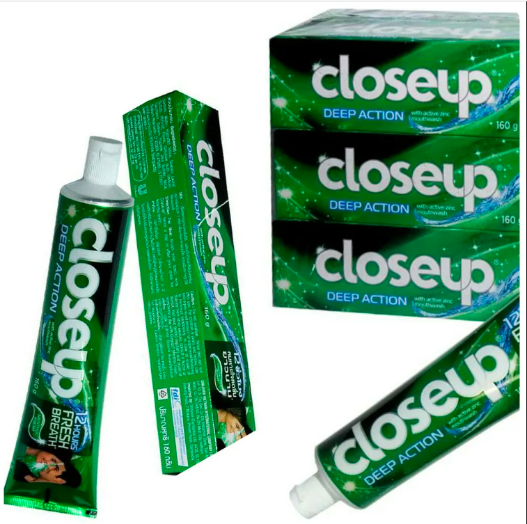 1 Tuýp Kem đánh răng Closeup Thái Lan 160g