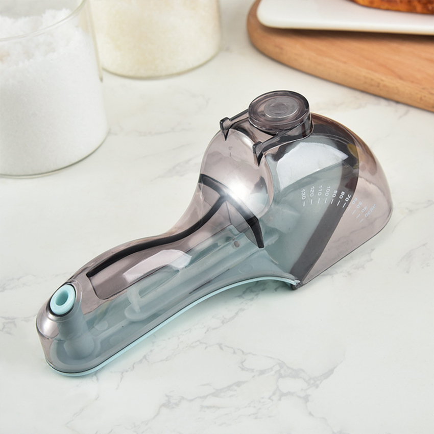 Adjustable Graduated Measuring Cup Kitchen Tool Plastic Spoon Measuring Cup For Baking Cooking Coffee Sugar Salt