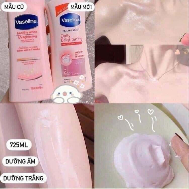 Sữa Dưỡng Thể Trắng Da Vaseline Healthy Thái Lan