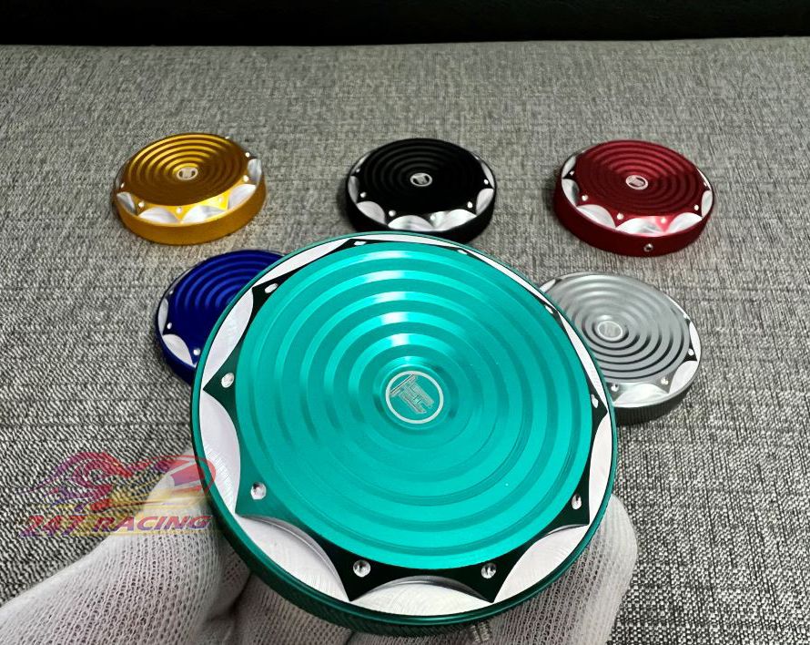 Nắp Xăng NHÔM CNC TH racing Phay mẫu Thái Salaya tuyệt đẹp Xanh Lục và nhiều màu