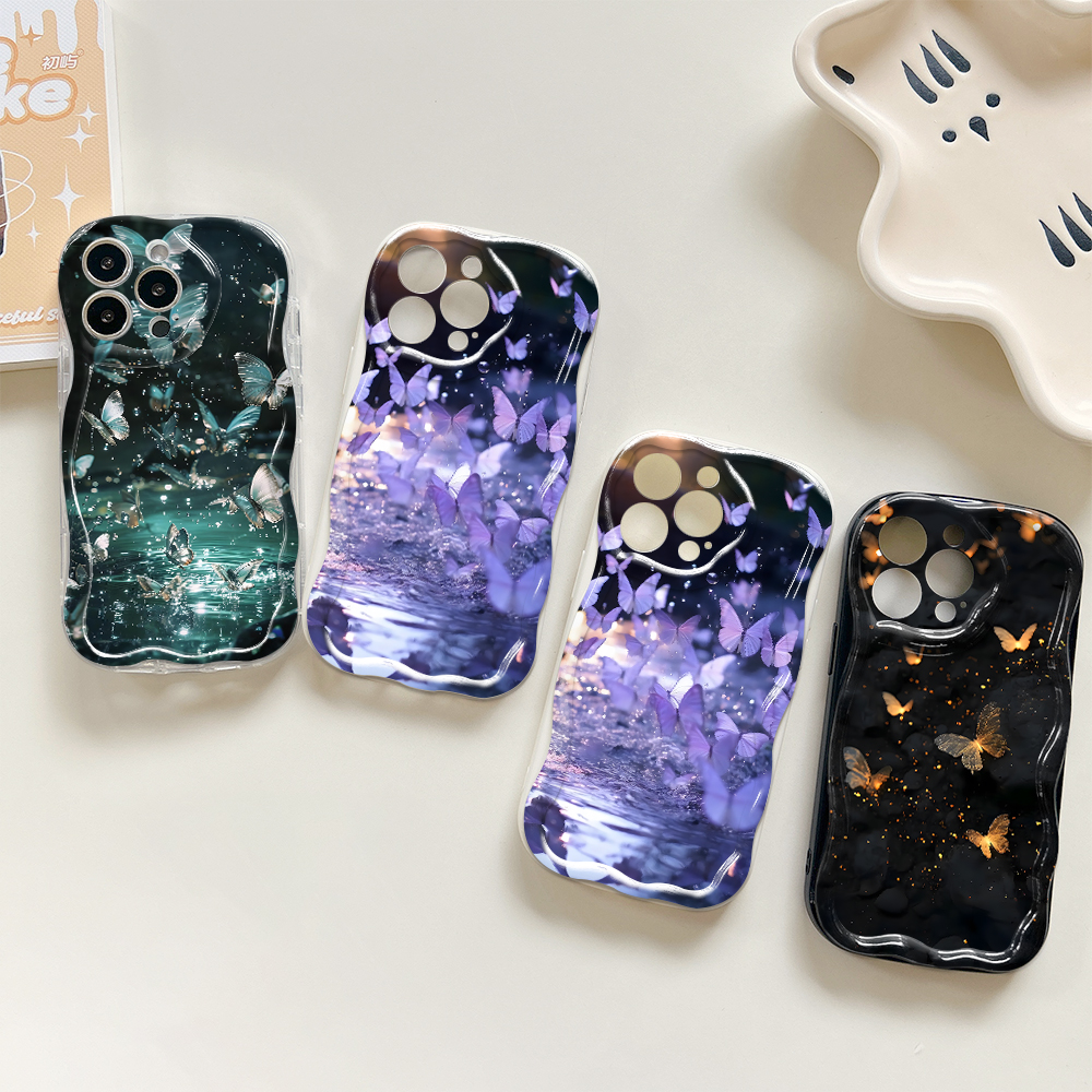 Jizetin%20for%20Samsung%20A06%20Back%20Cover%20Beautiful%20Butterfly%20Wavy%20Edge%20Soft%20Silicone%20Phone%20Case%20-%20Image%203